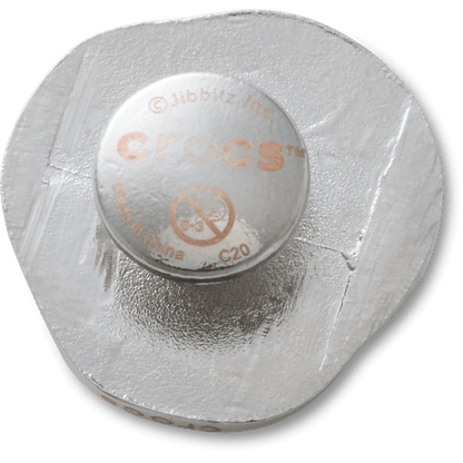 Crocs Silver and Pearl Disc Jibbitz™ charms On Sale