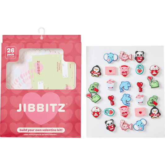 Crocs Valentines Day Card 26 Pack Jibbitz™ charms Discount