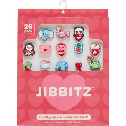 Crocs Valentines Day Card 26 Pack Jibbitz™ charms Discount