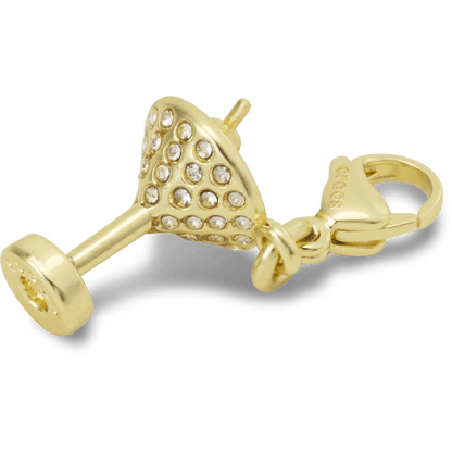 Crocs Gold Martini Charm Jibbitz charm On Sale