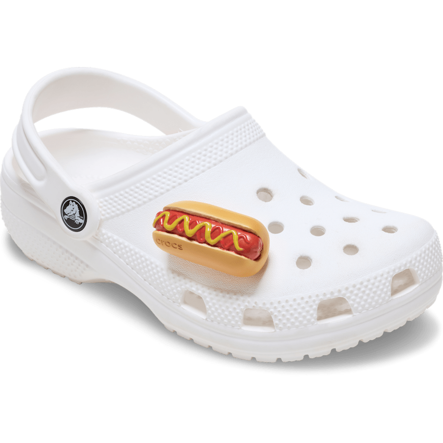 Crocs - Hot Dog Dipped in Mustard Jibbitz™ charms For Sale