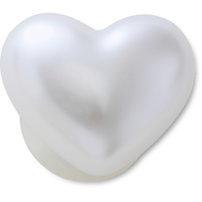 Crocs - Pearl Heart Jibbitz™ charms For Sale