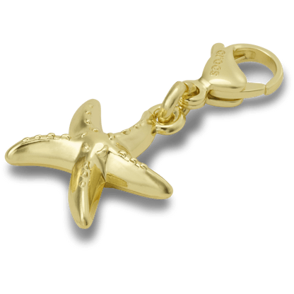 Crocs / Gold Starfish Charm Jibbitz charm Discount