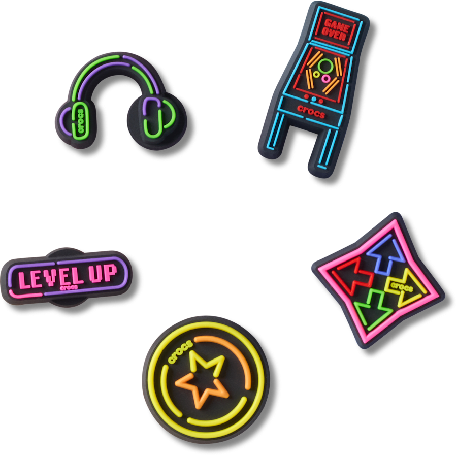 Crocs Level Up Gamer 5 Pack Jibbitz™ charms Discount