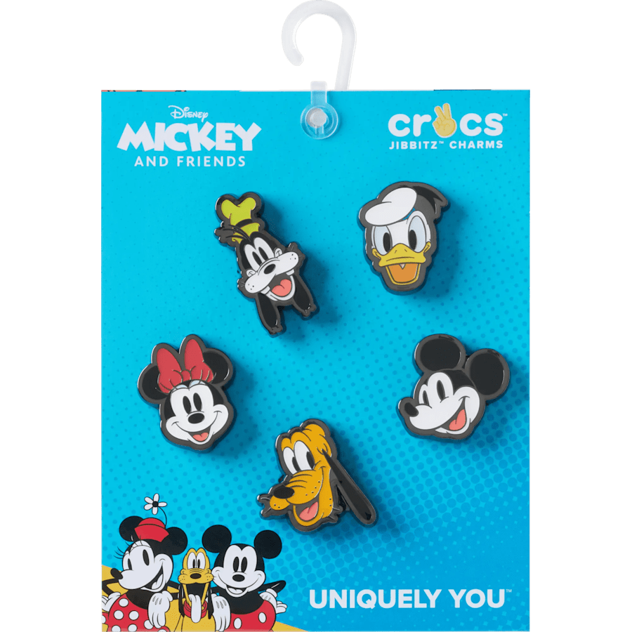 Crocs Mickey & Friends Elevated 5-pack Jibbitz Shoe Charm Outlet