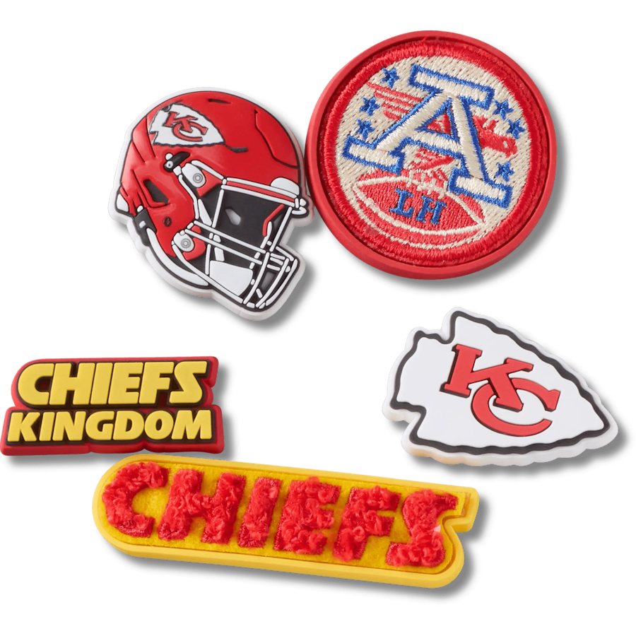 Crocs | NFL Kansas City Chiefs 5 Pack Jibbitz Shoe Charm Online