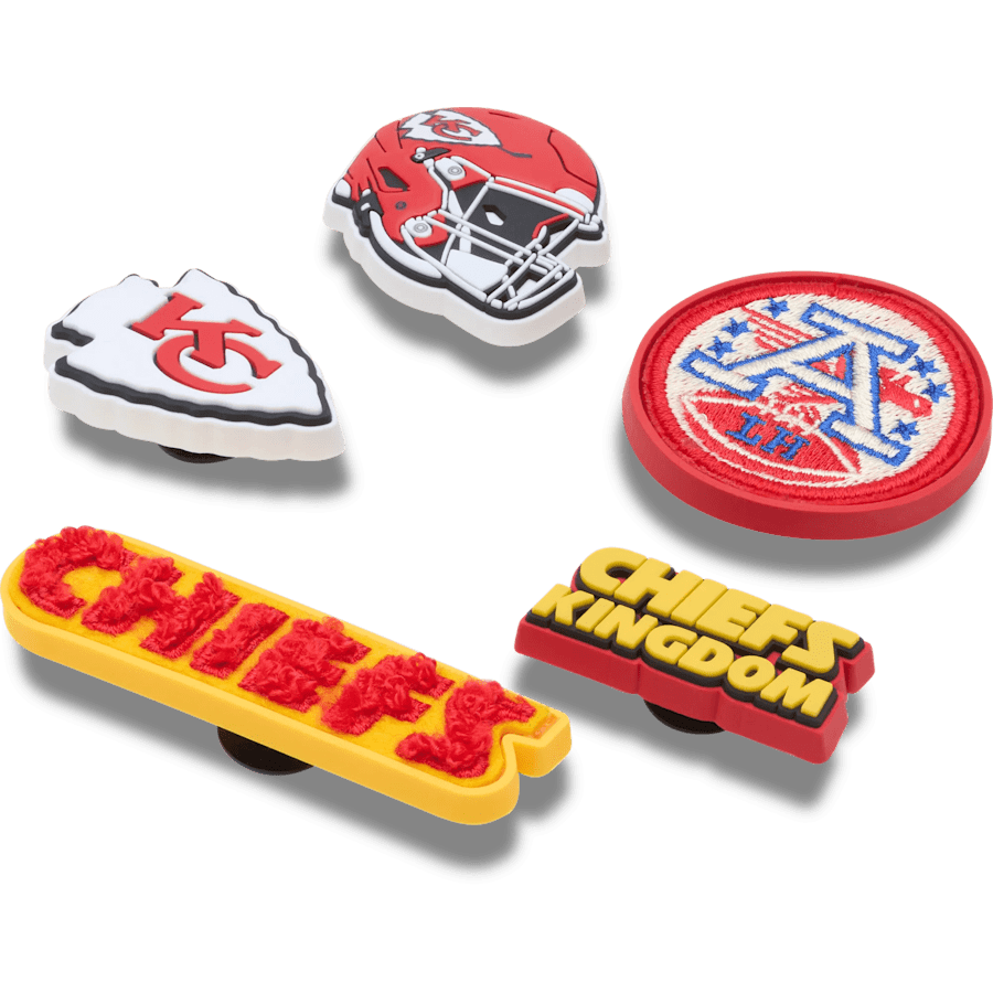 Crocs | NFL Kansas City Chiefs 5 Pack Jibbitz Shoe Charm Online