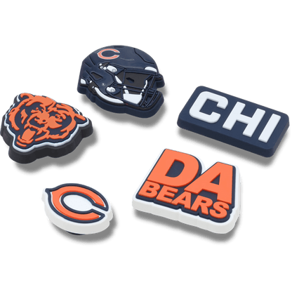 Crocs / NFL Chicago Bears 5 Pack Jibbitz Shoe Charm Discount