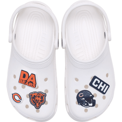 Crocs / NFL Chicago Bears 5 Pack Jibbitz Shoe Charm Discount