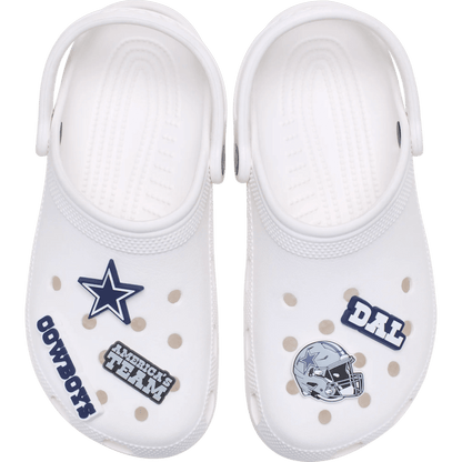 Crocs NFL Dallas Cowboys 5 Pack Jibbitz Shoe Charm On Sale