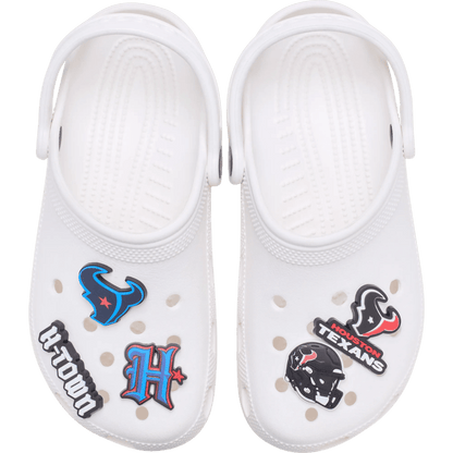 Crocs NFL Houston Texans 5 Pack Jibbitz Shoe Charm On Sale