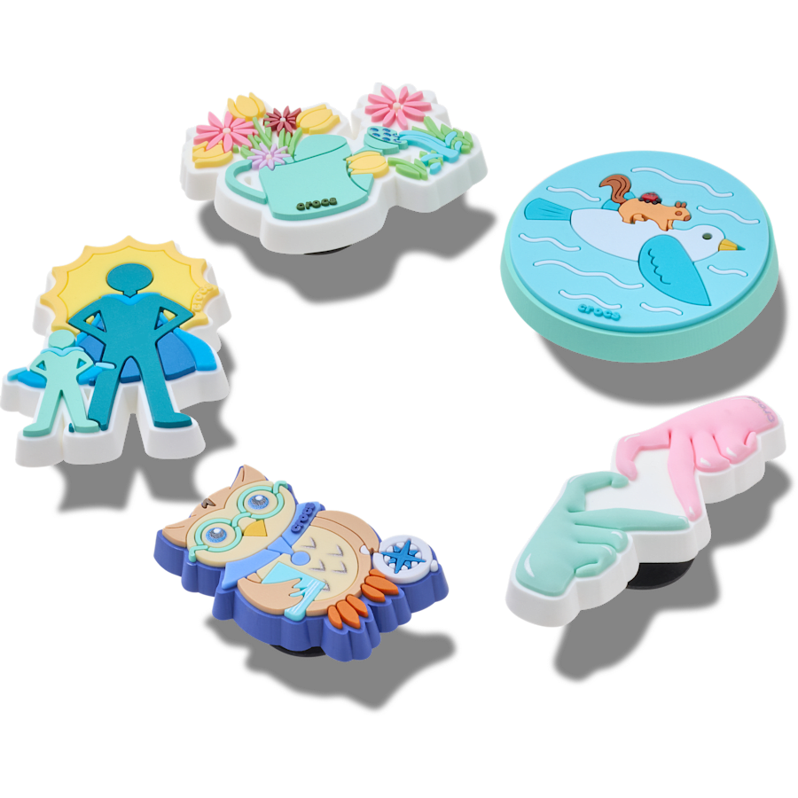 Crocs - Got Your Back 5 Pack Jibbitz™ charms For Sale