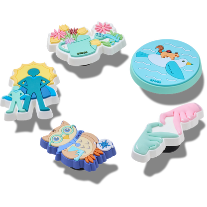 Crocs - Got Your Back 5 Pack Jibbitz™ charms For Sale