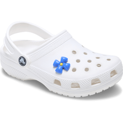 Crocs Puffy Blue Flower Jibbitz™ charms Discount