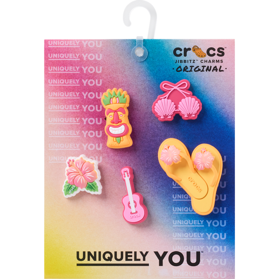 Crocs Tiki Vacation 5 Pack Jibbitz™ charms Sale