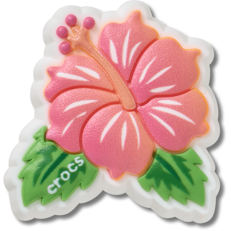 Crocs | Blue Tropical Hibiscus Jibbitz™ charms Sale