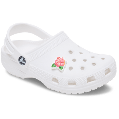 Crocs | Blue Tropical Hibiscus Jibbitz™ charms Sale