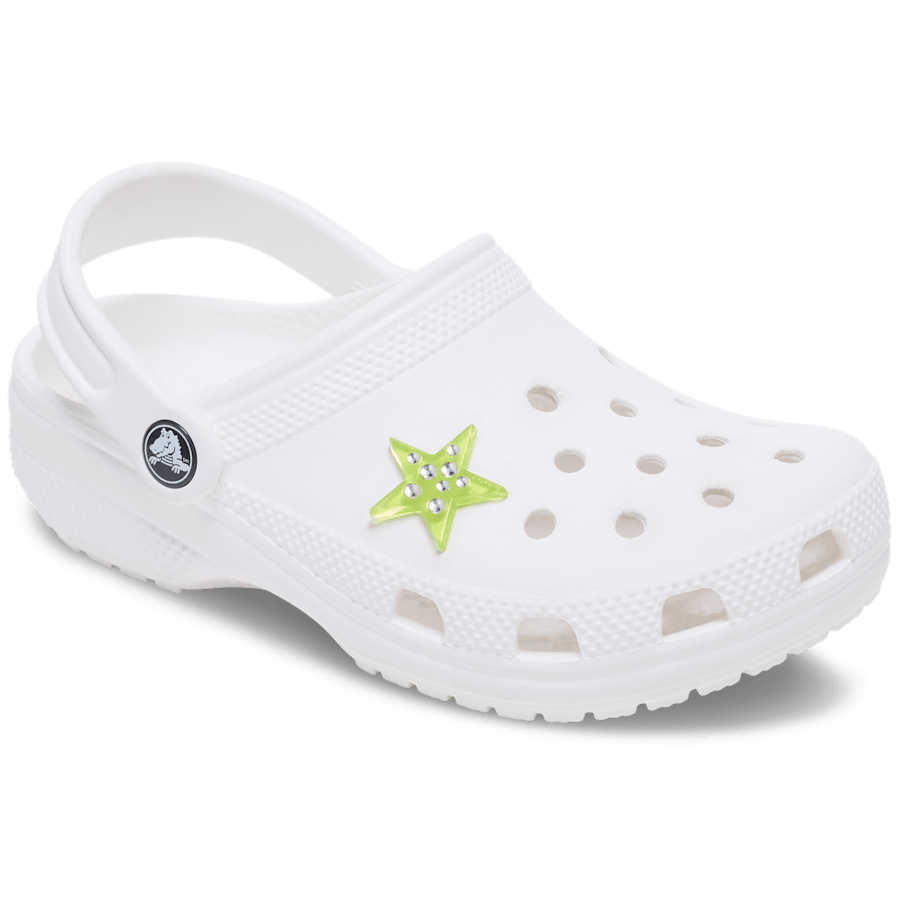 Crocs / Green Gem Star Jibbitz™ charms Discount