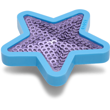 Crocs - Purple Sequin Star Jibbitz™ charms For Sale