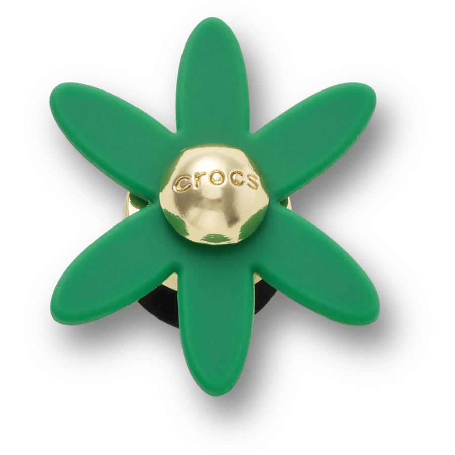 Crocs | Retro Green Spinner Flower Jibbitz™ charms Online