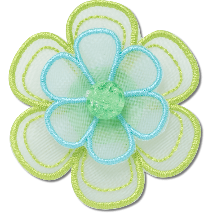 Crocs | Green Mesh Flower Jibbitz™ charms Sale