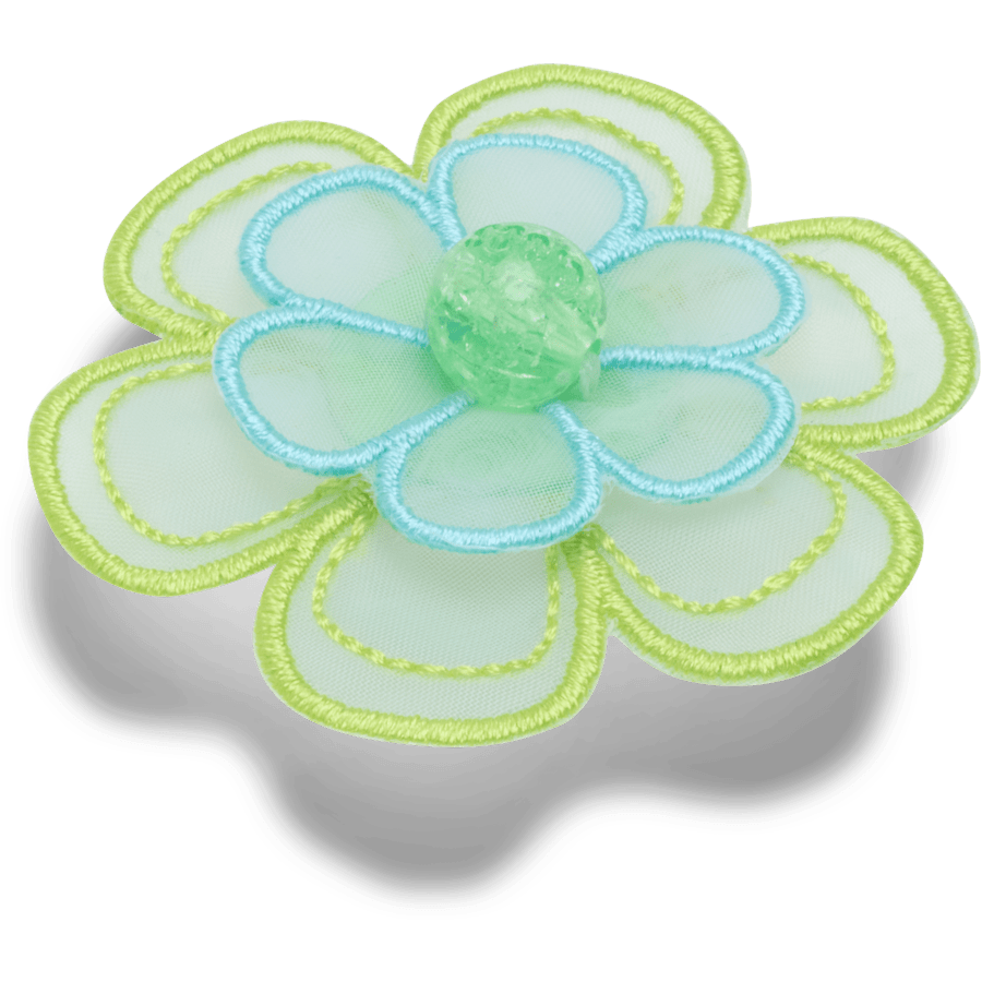Crocs | Green Mesh Flower Jibbitz™ charms Sale