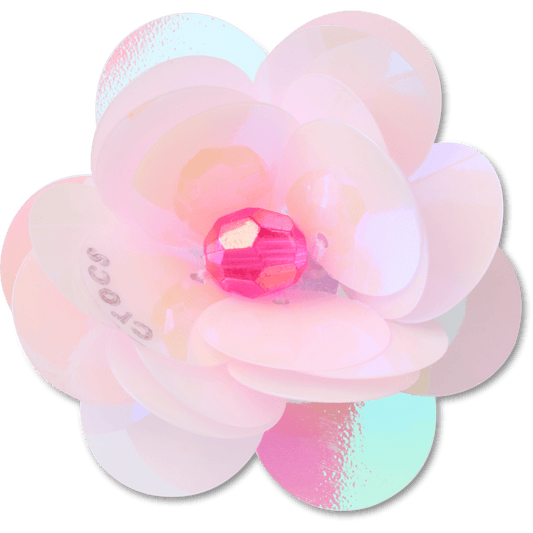 Crocs / Sequin Pink Flower Jibbitz™ charms Discount