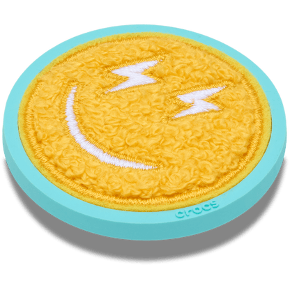 Crocs / Mega Chenille Happy Face Jibbitz™ charms Discount