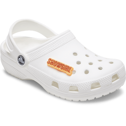 Crocs / Orange Glitter Sign Jibbitz™ charms Discount