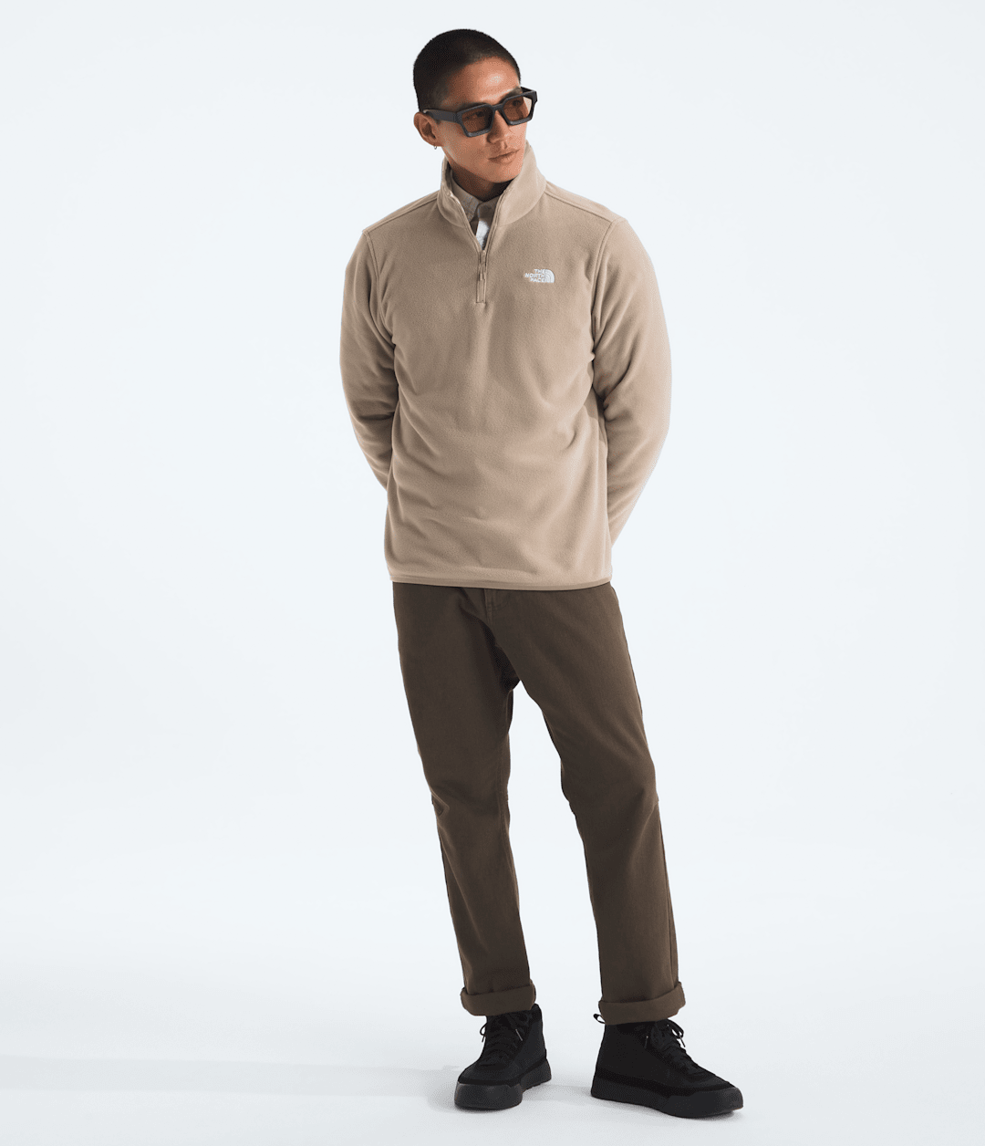The North Face Men’s Glacier Fleece ¼-Zip Jacket
