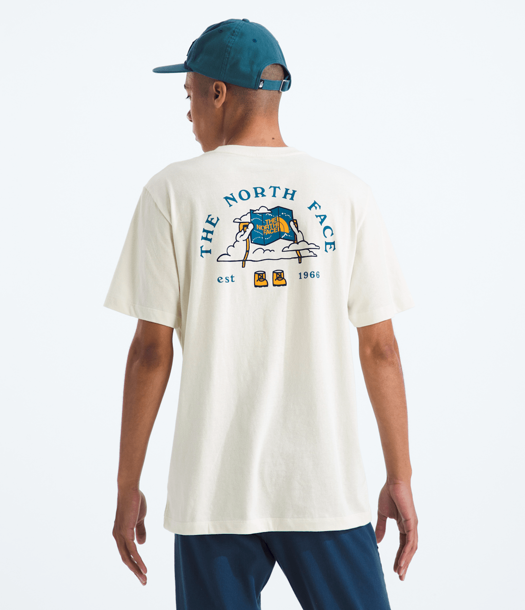 The North Face Men’s Evolution Sky Cloud Short-Sleeve Tee—Graphic