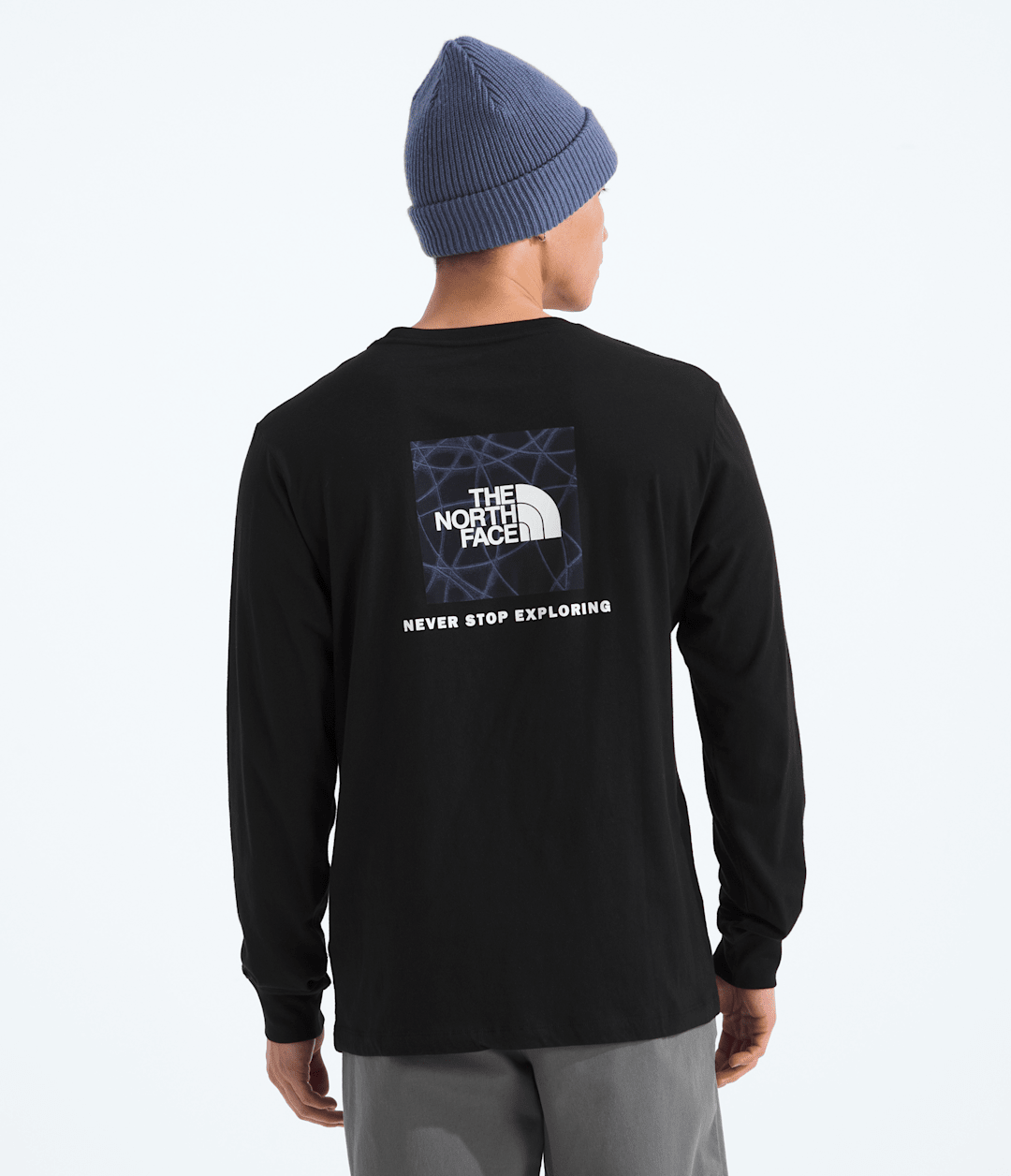 The North Face Men’s Evolution Sun Halos Box NSE Long-Sleeve Tee—Graphic