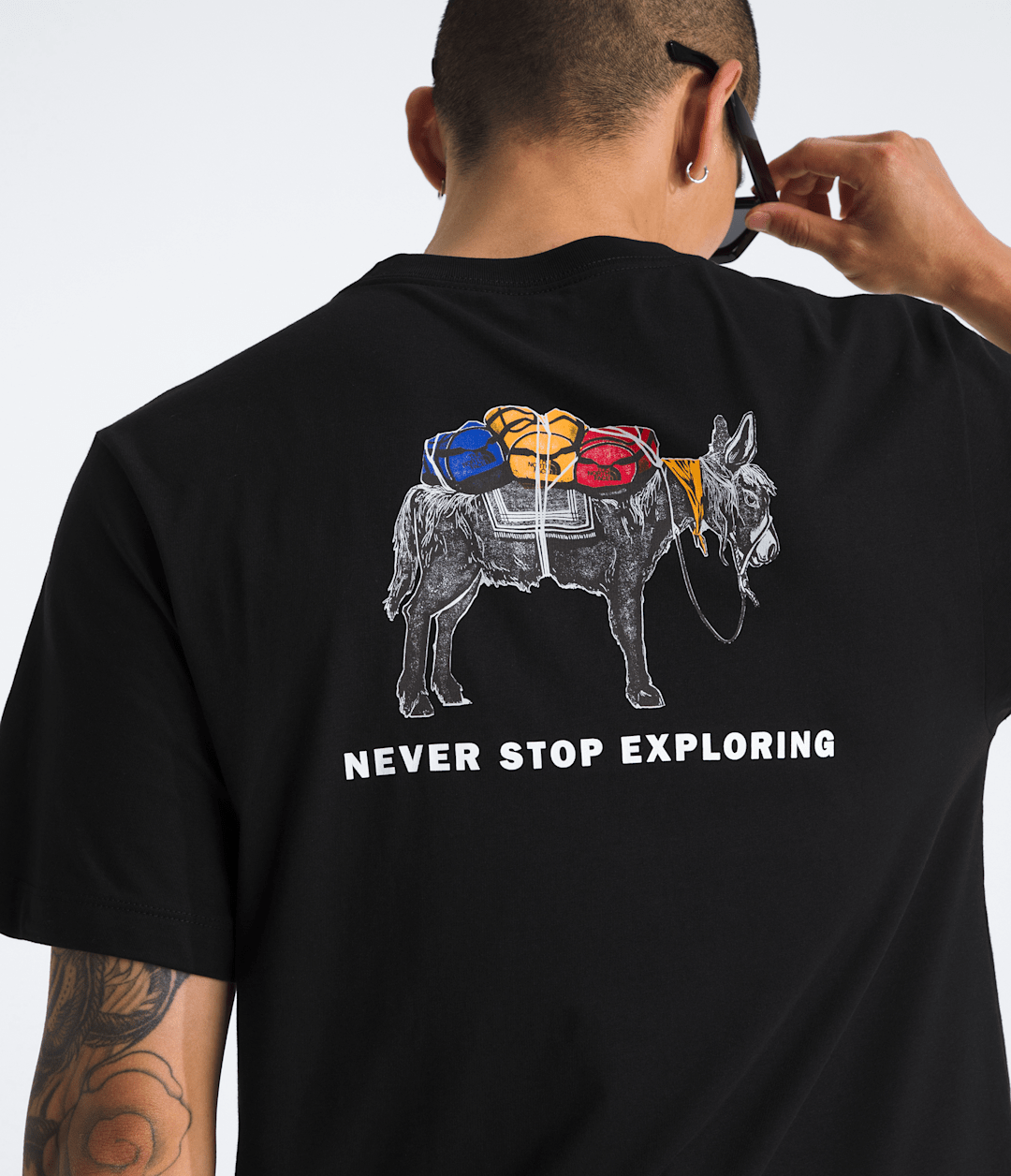 The North Face Men’s Evolution Pack Short-Sleeve Tee—Graphic