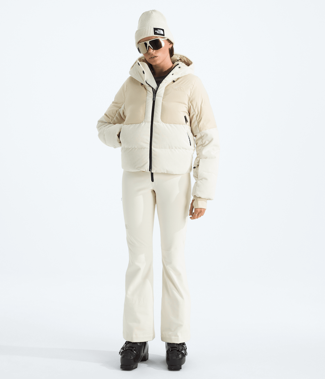 The North Face Women’s Cold Spell Corduroy Cropped Down Jacket
