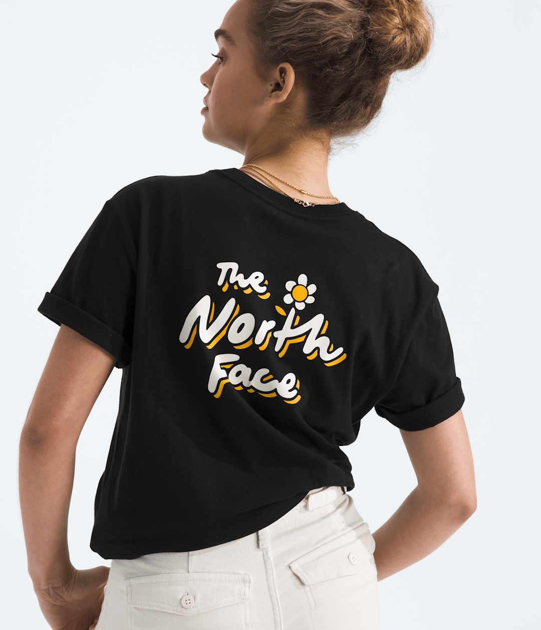 The North Face Women’s Evolution Floral Cloud Short-Sleeve Tee—Graphic