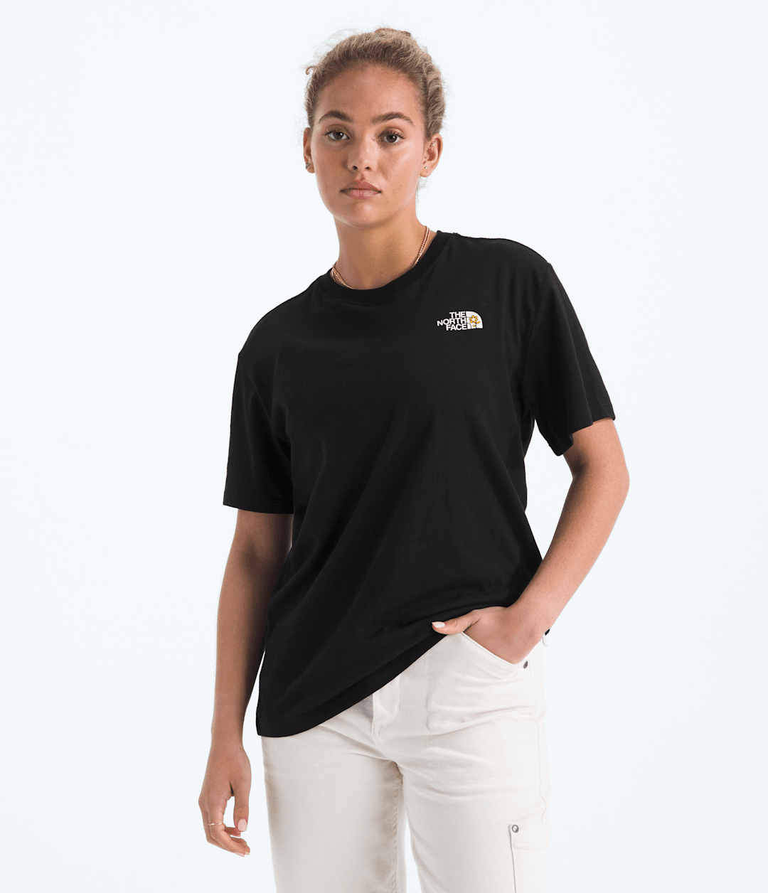 The North Face Women’s Evolution Floral Cloud Short-Sleeve Tee—Graphic