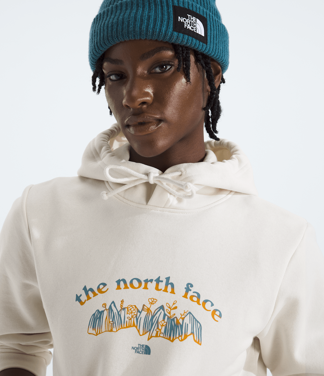 The North Face Women’s Evolution Retro-Growth Hoodie—Graphic