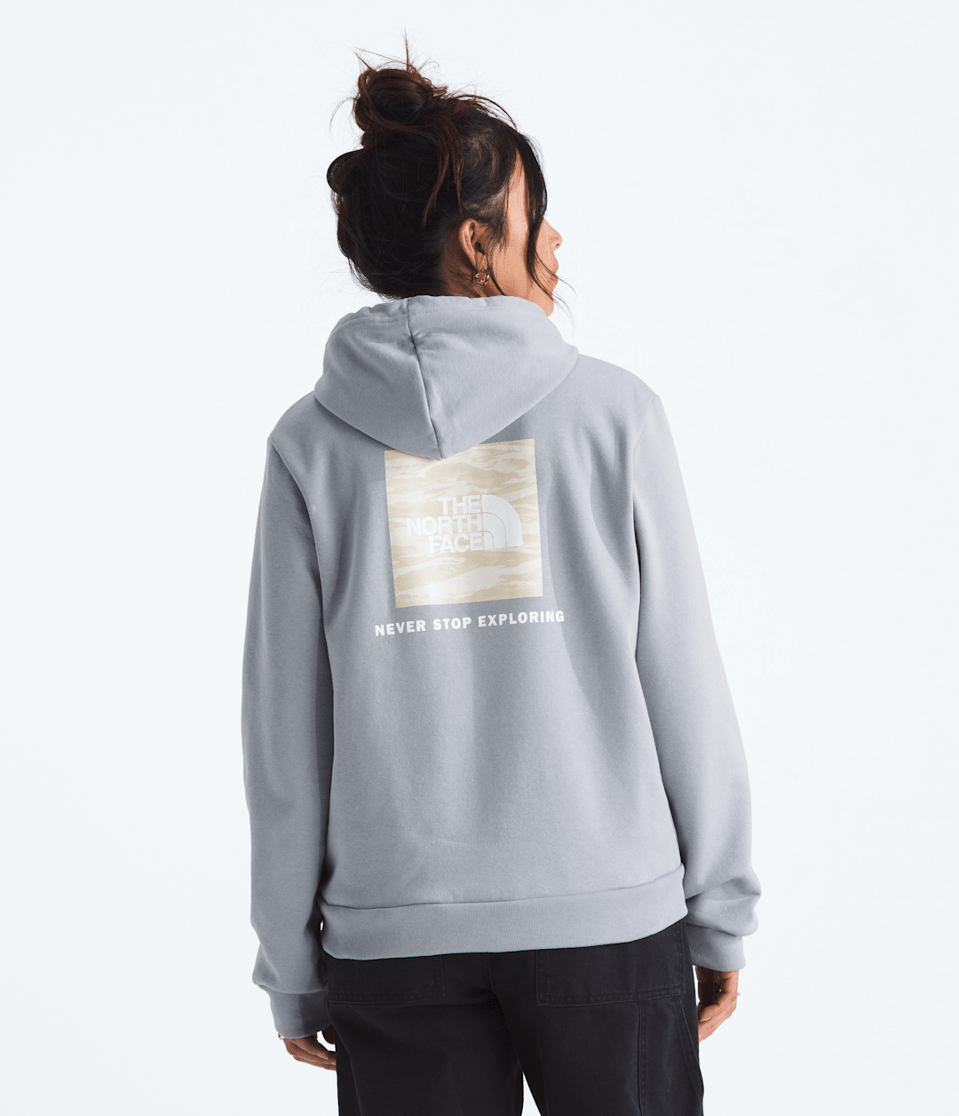 The North Face Women’s Evolution Box NSE Fill Light Hoodie—Graphic
