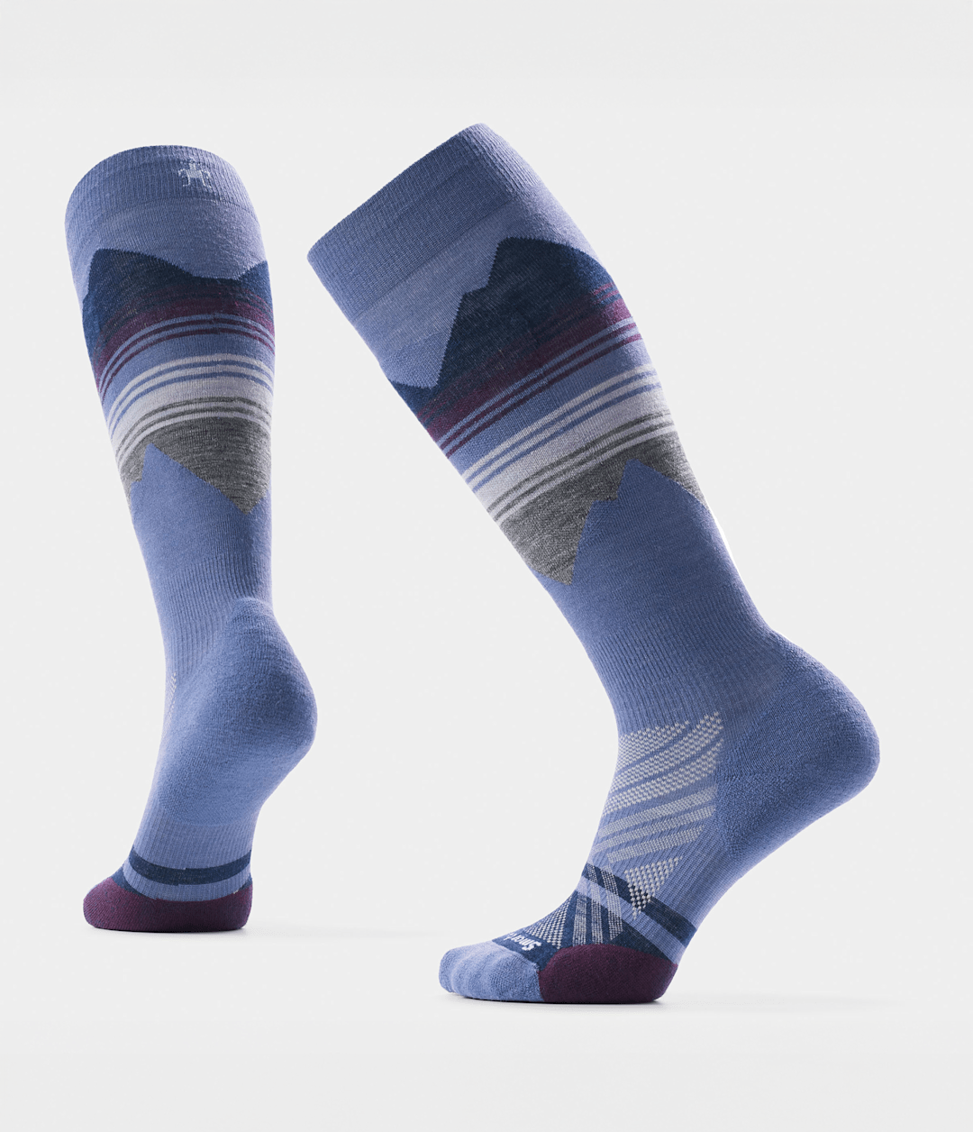 The North Face TNF X Smartwool Women's Ski Targeted Cushion Pattern OTC Socks