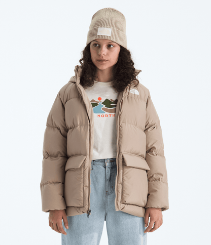The North Face Boys’ & Girls’ North Down Fleece-Lined Short Parka