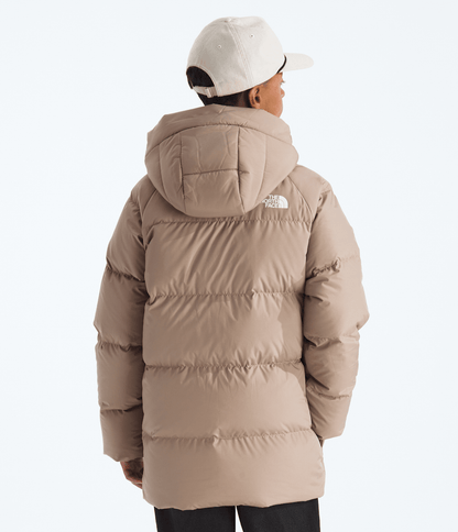 The North Face Boys’ & Girls’ North Down Fleece-Lined Short Parka