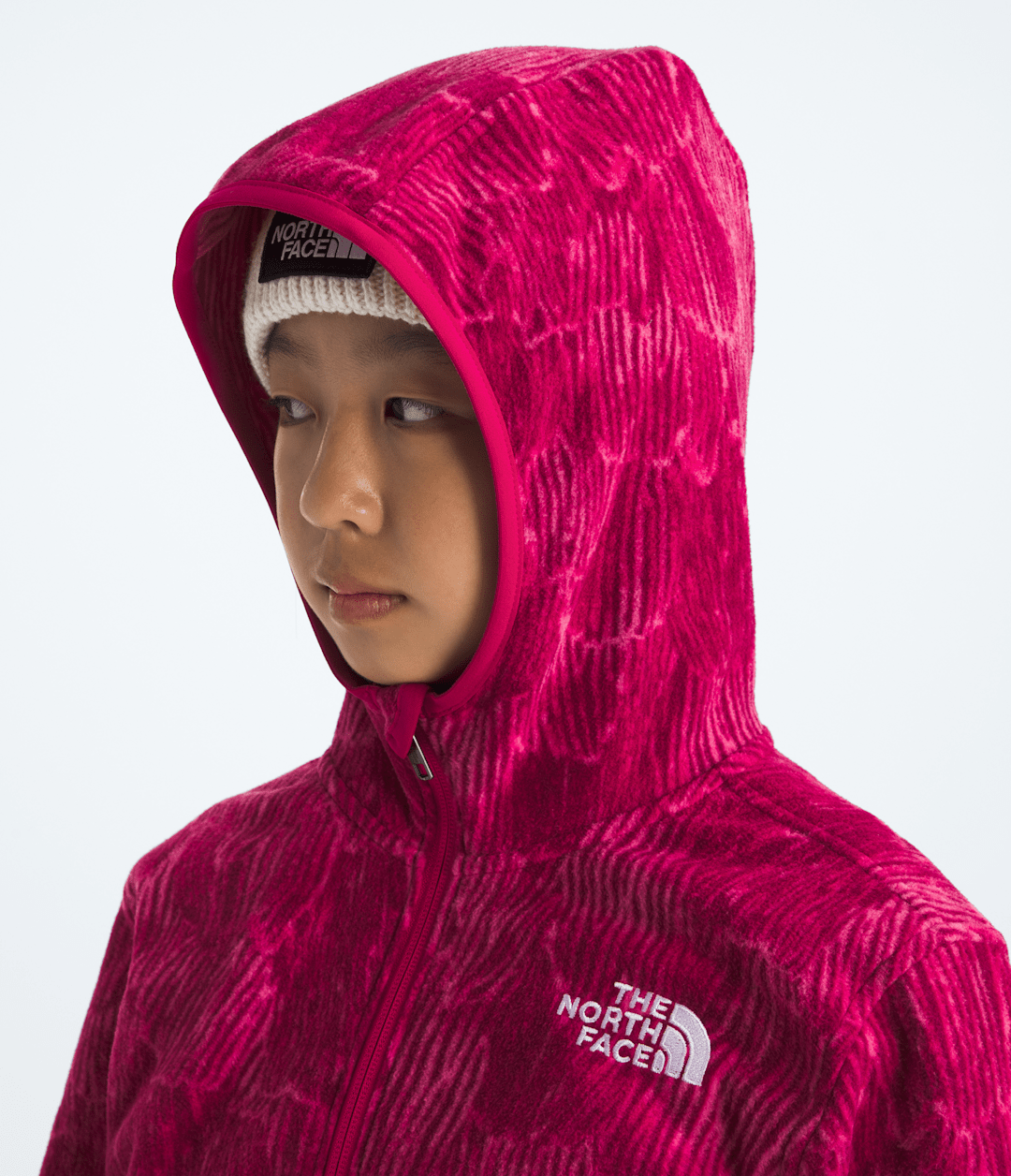 The North Face Boys’ & Girls’ Glacier Full-Zip Hoodie—Print