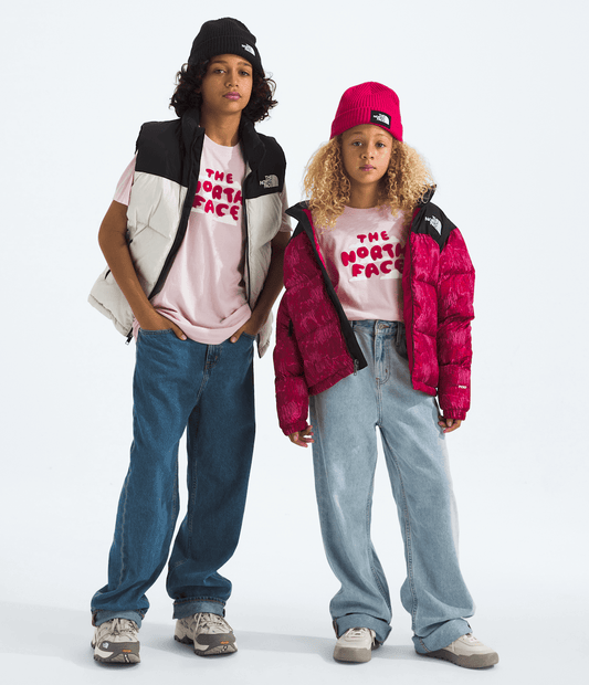 The North Face Boys’ & Girls’ Evolution Bubble Cloud Short-Sleeve Tee—Graphic