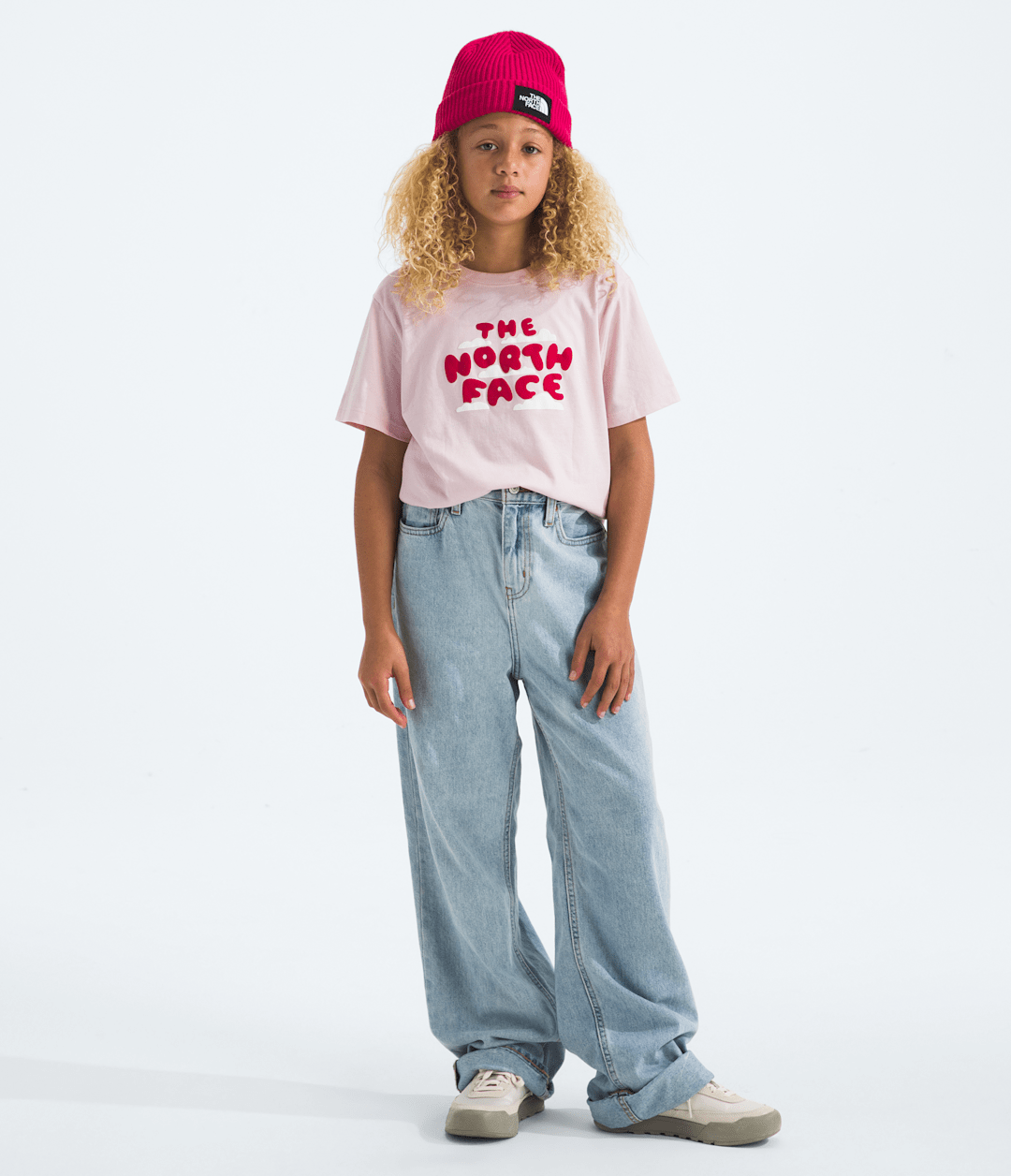 The North Face Boys’ & Girls’ Evolution Bubble Cloud Short-Sleeve Tee—Graphic