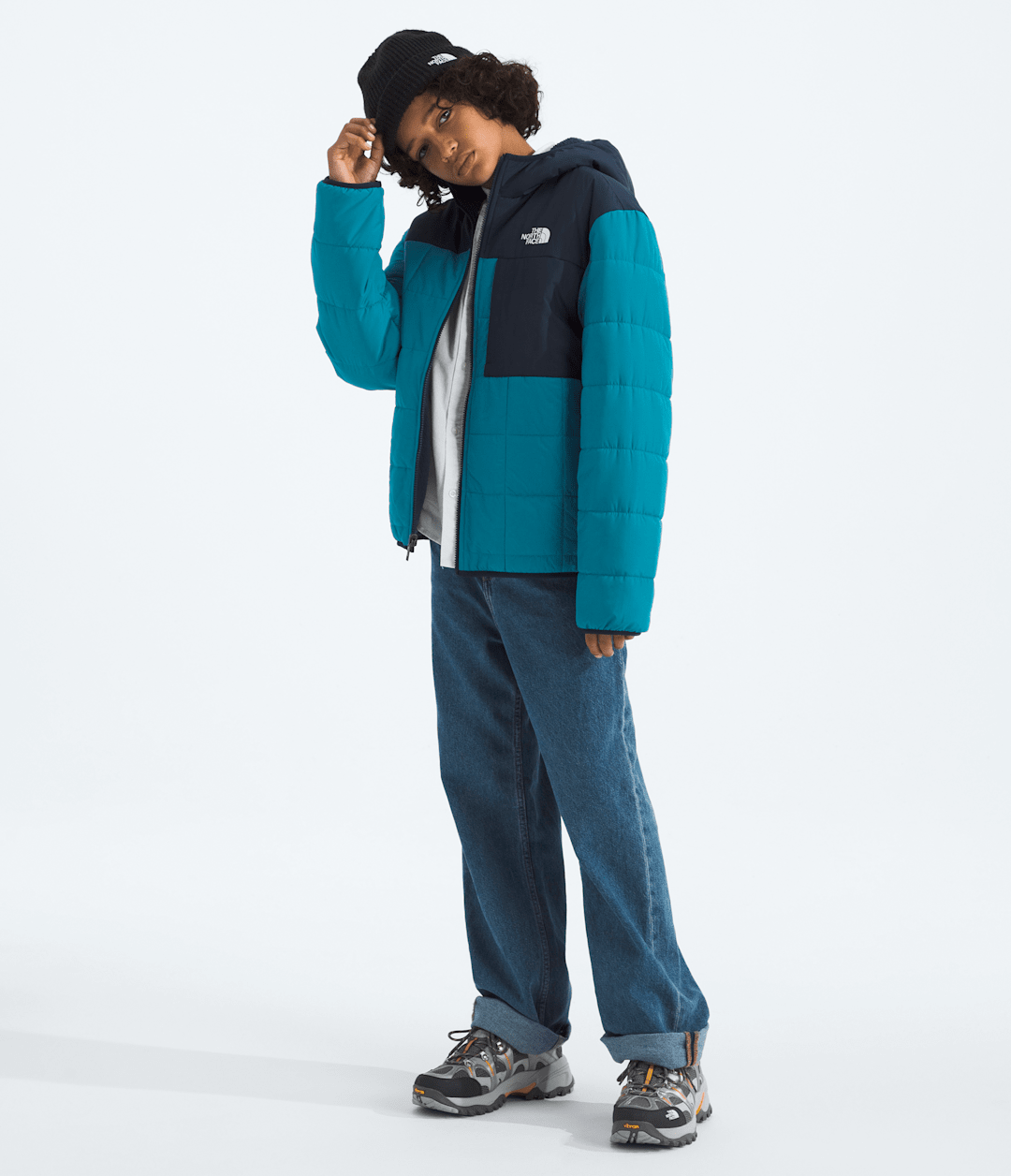 The North Face Boys’ Reversible Shasta Full-Zip Hooded Jacket