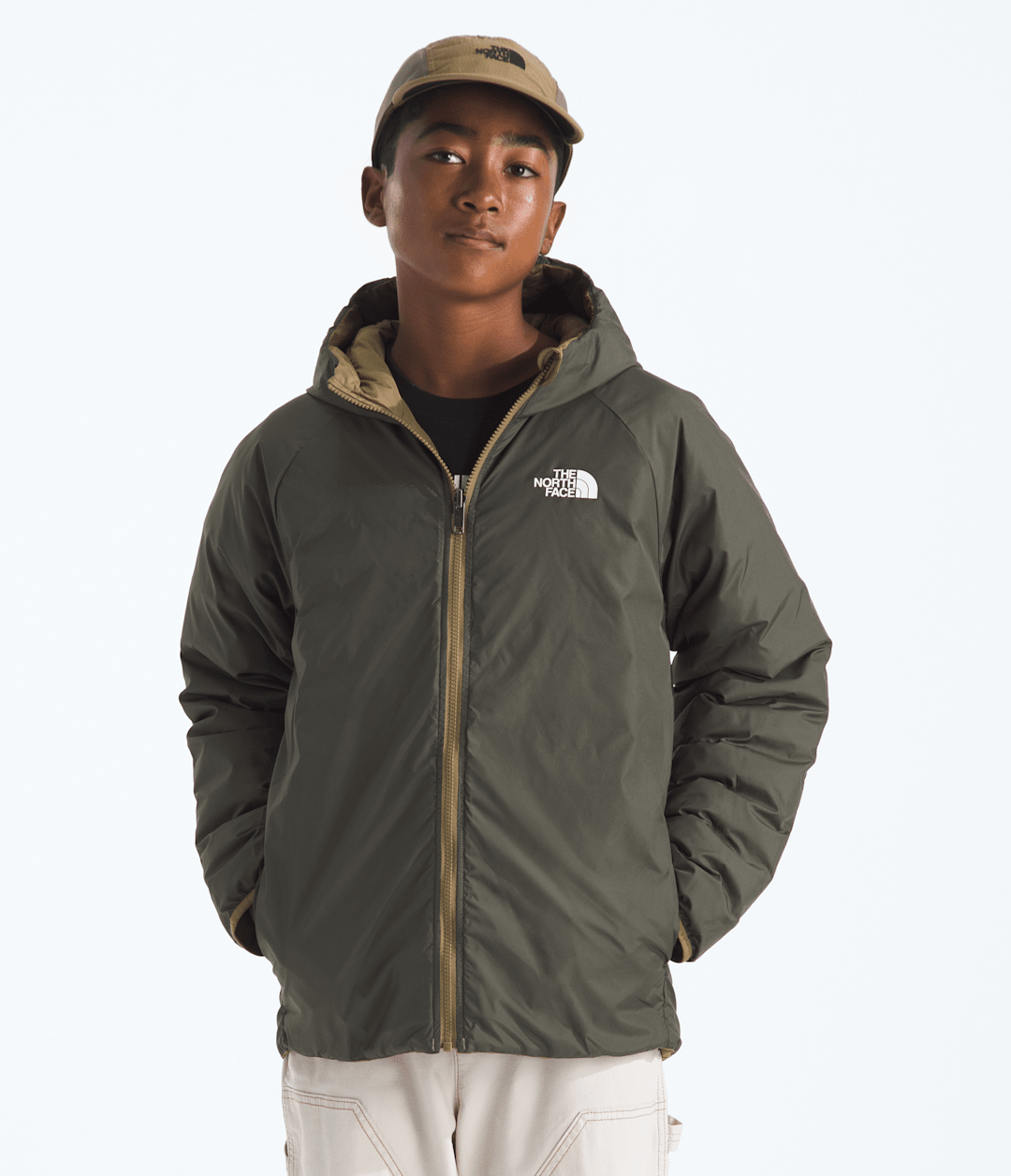 The North Face Boys’ Reversible Perrito Hooded Jacket