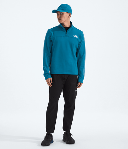 The North Face Men’s Cedar Trail Grid Fleece ¼-Zip