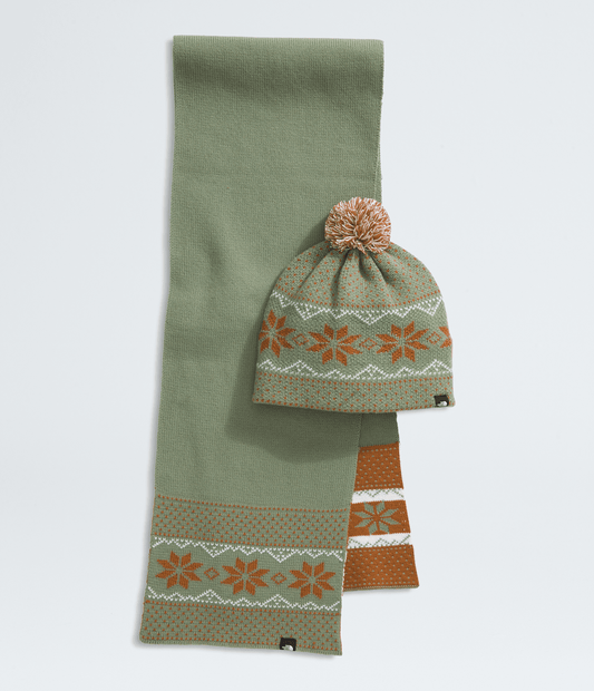 The North Face Cabin Ski Tuke And Scarf Set