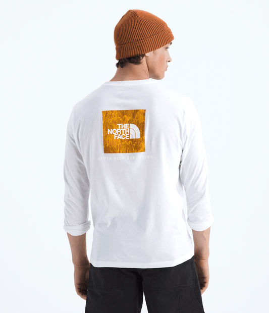 The North Face Men’s Evolution Regenerative Ink Box NSE Long-Sleeve Tee—Graphic