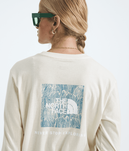The North Face Women’s Evolution Box NSE Fill Long-Sleeve Tee—Graphic